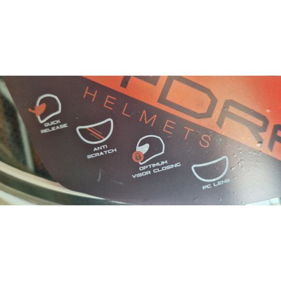 Hydra Helmets Modular 13- Size 7 5/8-7 3/4- never worn! 2018- DOT approved - Picture 9 of 9